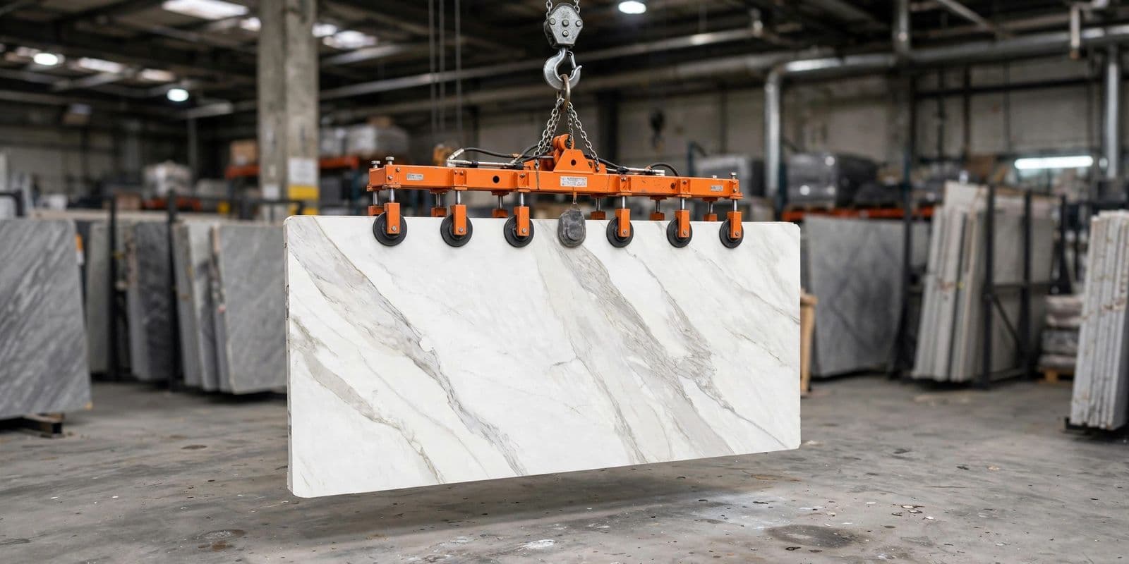Grespania Coverlam Top Calacata Pulido 12 mm product view