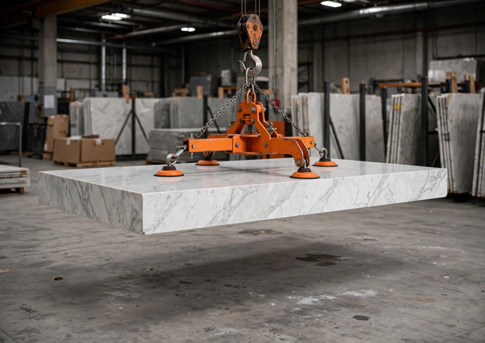Grespania Coverlam Top Carrara Pulido 12 mm product view