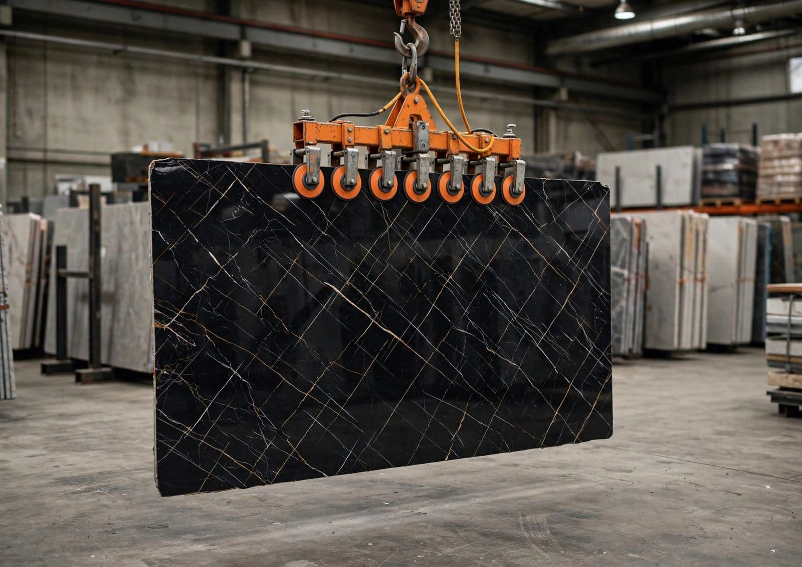 Grespania Coverlam Top Nero Ardi Natural 12 mm product view